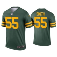 Men's Green Bay Packers #55 Za'Darius Smith Green Alternate Legend Jersey