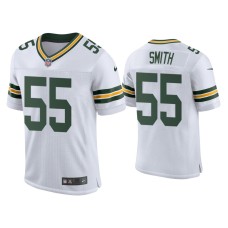 Men's Green Bay Packers #55 Za'Darius Smith White Classic Vapor Elite Jersey