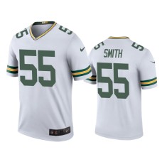 Men's Green Bay Packers #55 Color Rush Legend Za'Darius Smith White Jersey