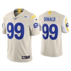 Men's Los Angeles Rams #99 2020 Aaron Donald Bone Vapor Limited Jersey