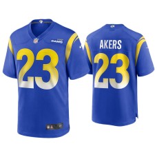 Men's Los Angeles Rams #23 2020 Cam Akers Royal Game Jersey