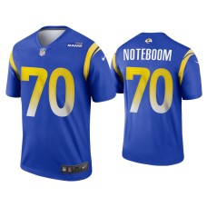 Men's Los Angeles Rams #70 2020 Joseph Noteboom Royal Legend Jersey