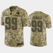 Men's Los Angeles Rams #99 Aaron Donald Nike Salute to Service Limited Jersey - Camo