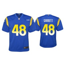 Youth Los Angeles Rams #48 Chris Garrett Royal Game Jersey