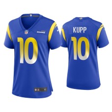 Women's Los Angeles Rams #10 Cooper Kupp Royal Game Jersey