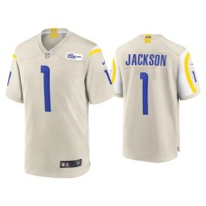 Men's Los Angeles Rams #1 DeSean Jackson Bone Game Jersey