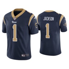 Men's Los Angeles Rams #1 DeSean Jackson Vapor Limited Navy Jersey