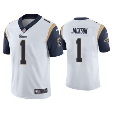 Men's Los Angeles Rams #1 DeSean Jackson Vapor Limited White Jersey