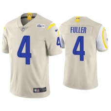 Men's Los Angeles Rams #4 Jordan Fuller Vapor Limited Bone Jersey