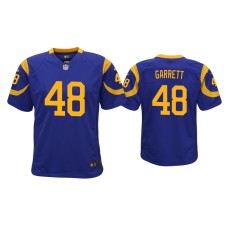 Youth Los Angeles Rams #48 Chris Garrett Royal Game Jersey