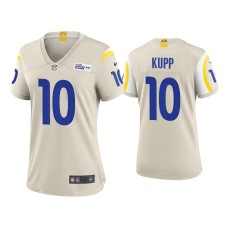 Women's Los Angeles Rams #10 Cooper Kupp Bone Game Jersey