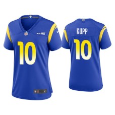 Women's Los Angeles Rams #10 Cooper Kupp Royal Game Jersey