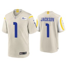 Men's Los Angeles Rams #1 DeSean Jackson Bone Game Jersey