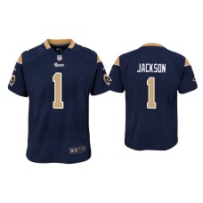 Youth Los Angeles Rams #1 DeSean Jackson Navy Game Jersey