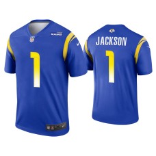 Men's Los Angeles Rams #1 DeSean Jackson Royal Legend Jersey