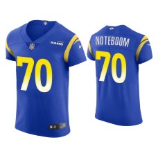 Men's Los Angeles Rams #70 Joseph Noteboom Royal Vapor Elite Jersey