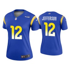 Women's Los Angeles Rams #12 Van Jefferson Royal Legend Jersey