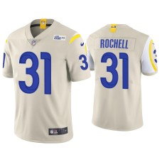 Men's Los Angeles Rams #31 Robert Rochell Vapor Limited Bone Jersey