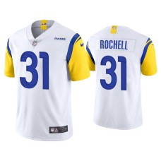 Men's Los Angeles Rams #31 Robert Rochell Vapor Limited White Jersey