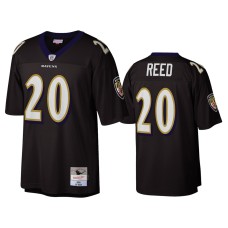 Men's Baltimore Ravens #20 Ed Reed Black 2004 Replica Jersey