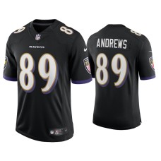 Men's Baltimore Ravens #89 Mark Andrews Black Vapor Limited Jersey