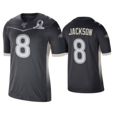 Men's Baltimore Ravens #8 Lamar Jackson 2020 AFC Pro Bowl Game Anthracite Jersey