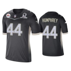 Men's Baltimore Ravens #44 Marlon Humphrey 2021 AFC Pro Bowl Game Anthracite Jersey