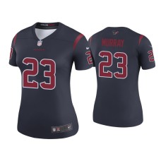 Women's Houston Texans #23 Color Rush Legend Eric Murray Navy Jersey