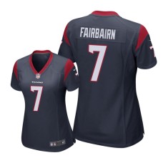 Women's Houston Texans #7 Navy Ka'imi Fairbairn Nike Game Jersey